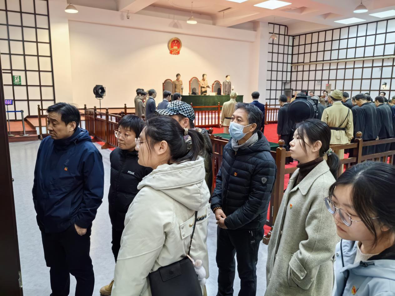 科技与安全管理党支部组织主题党日活动——参观沈阳审判日本战犯法庭旧址陈列馆与抚顺战犯管理所旧址陈列馆